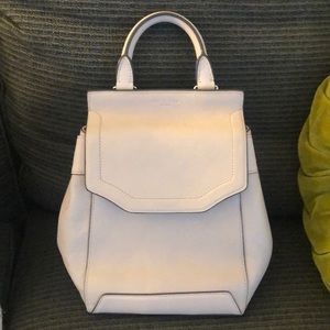 Rag & Bone Pink Small Lambskin Leather Backpack